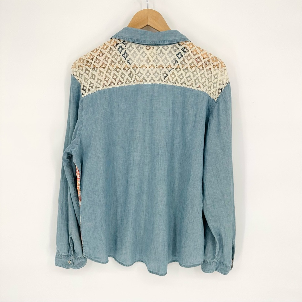 Chico’s Artisan Dreams Cleo Shirt - Picture 6 of 12